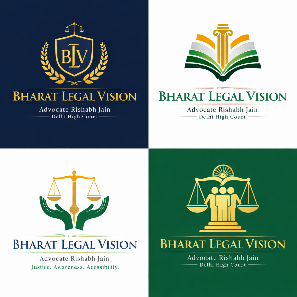 bharat legal vision logo variations